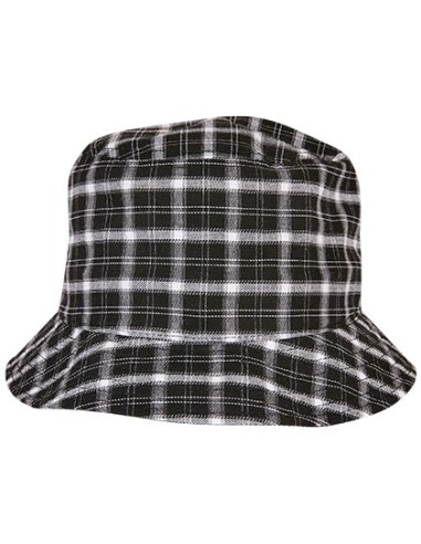 FLE-5003C-Check Bucket Hat